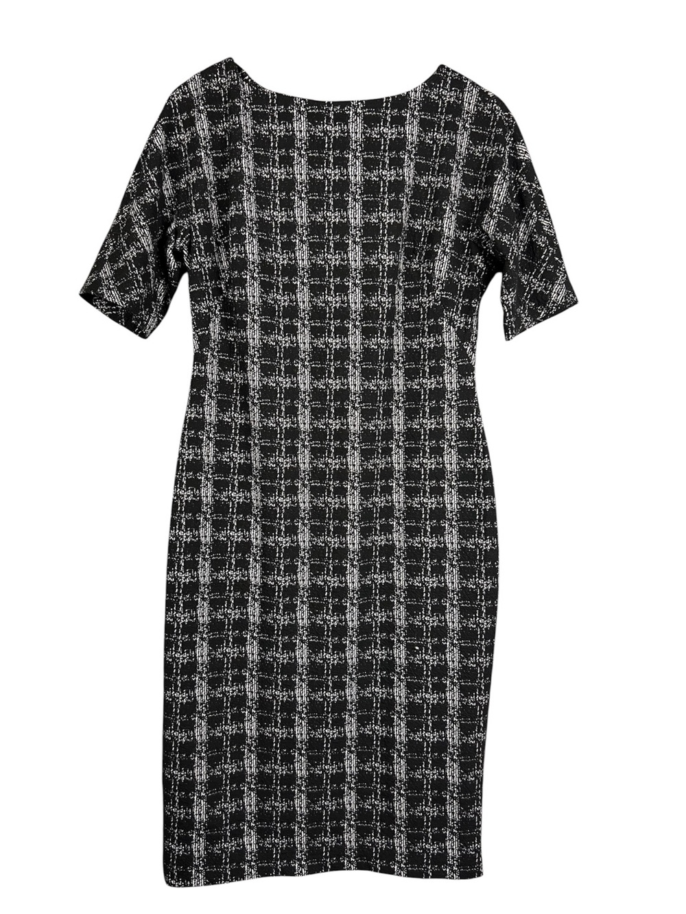 Maggy London Knit Midi Dress Fitted Size 14